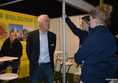 Wim Krajenbrink staat klanten te woord bij AgruniekRijnvallei.